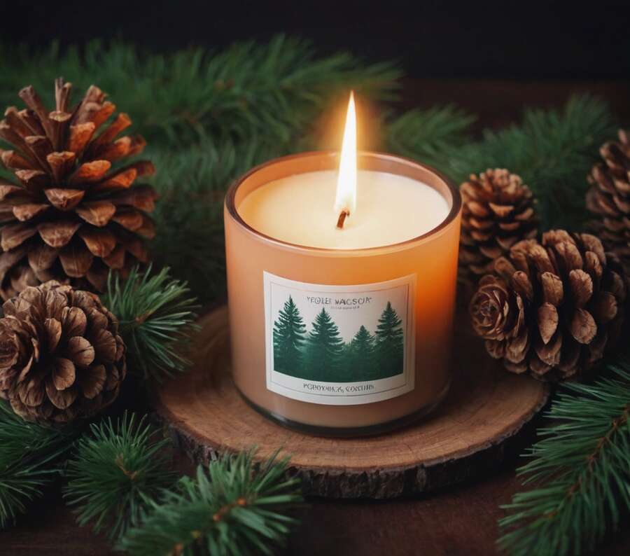 Forest Pine Scented Candle